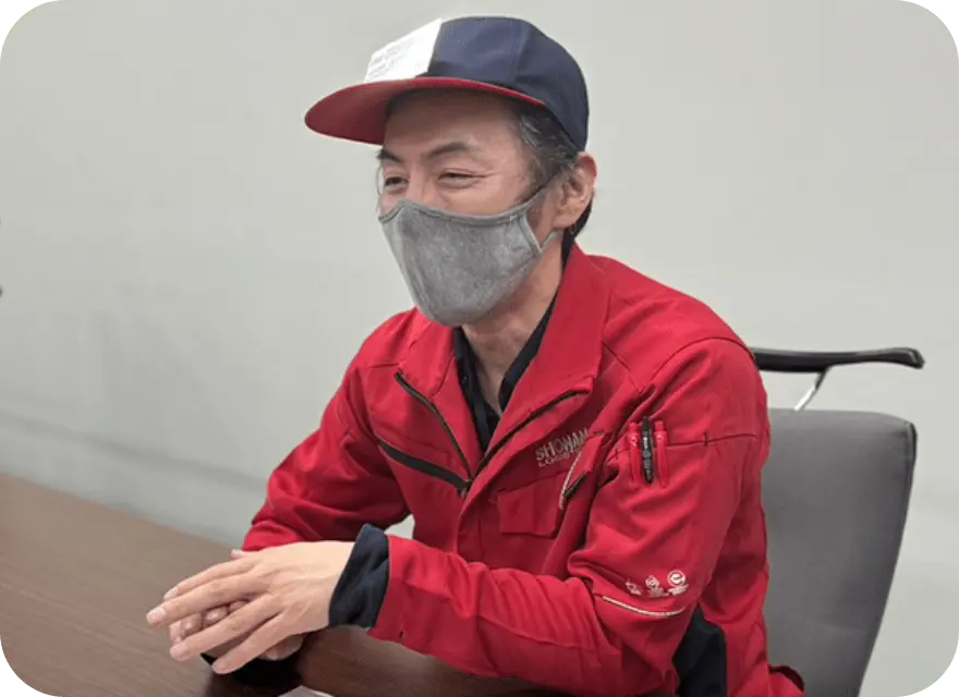 インタビュー写真