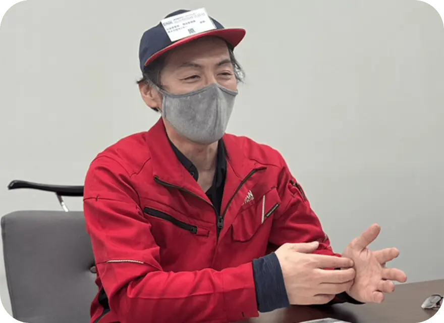 インタビュー写真