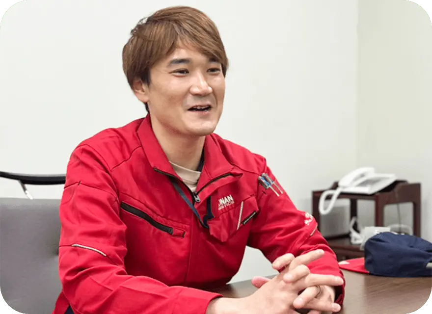 インタビュー写真