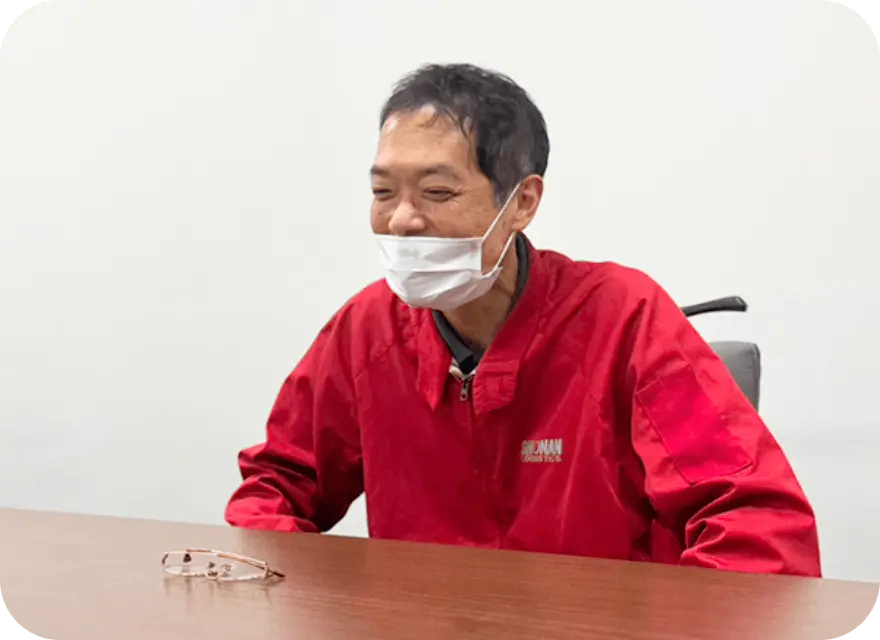 インタビュー写真