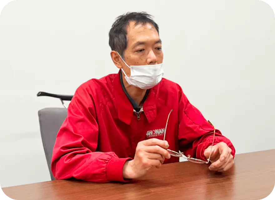 インタビュー写真